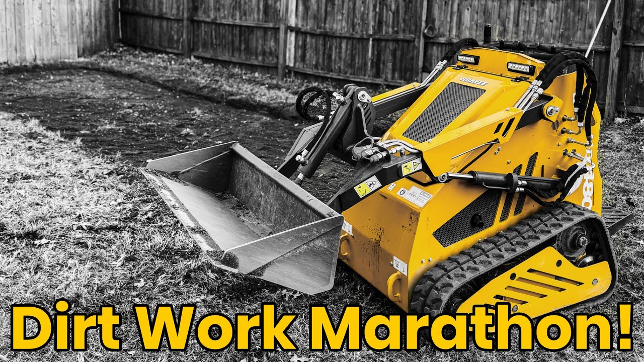 Проект Mini Skid Steer: дневное выравнивание, расчистка кустарника и мой первый опыт работы на бу...