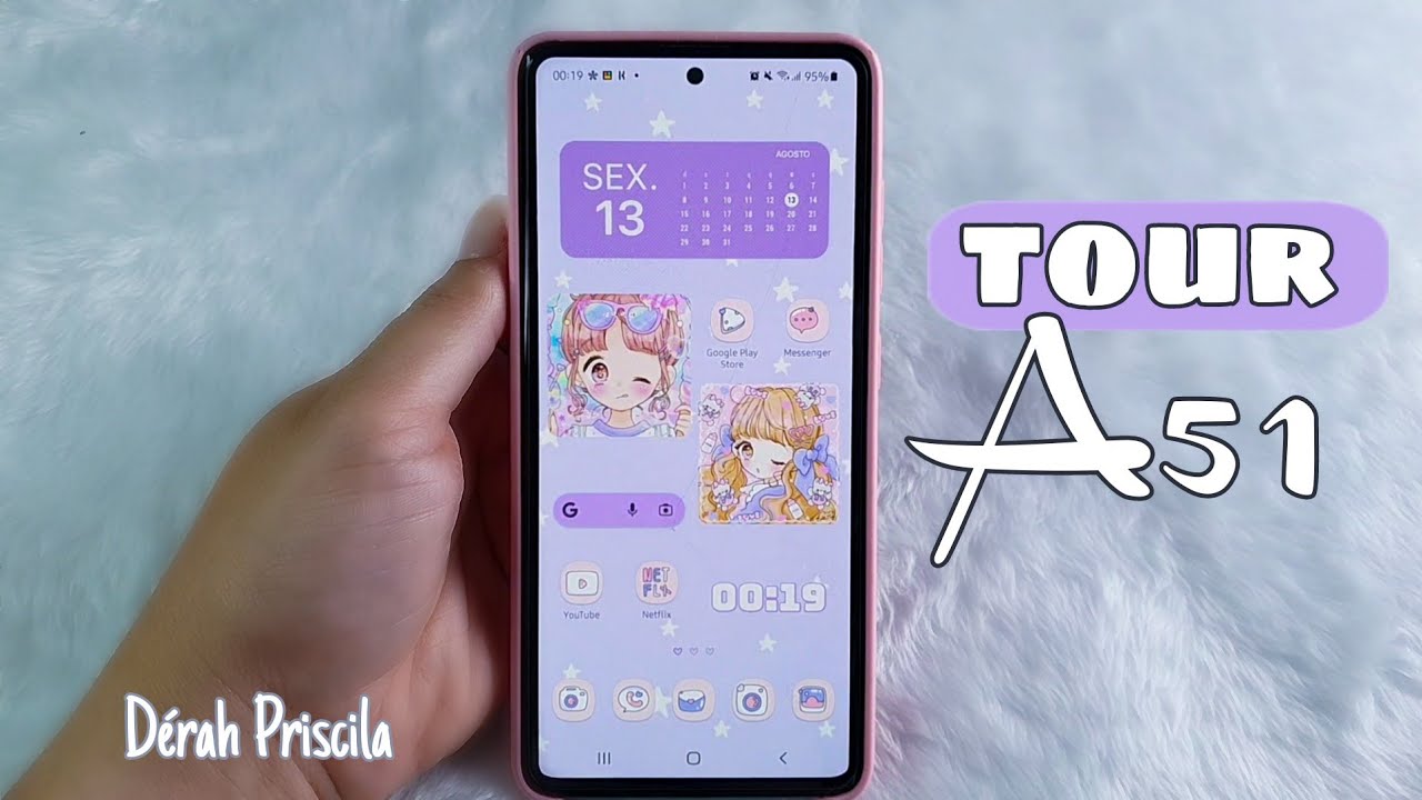 TOUR PELO MEU CELULAR SAMSUNG A51 |  primeiro e último