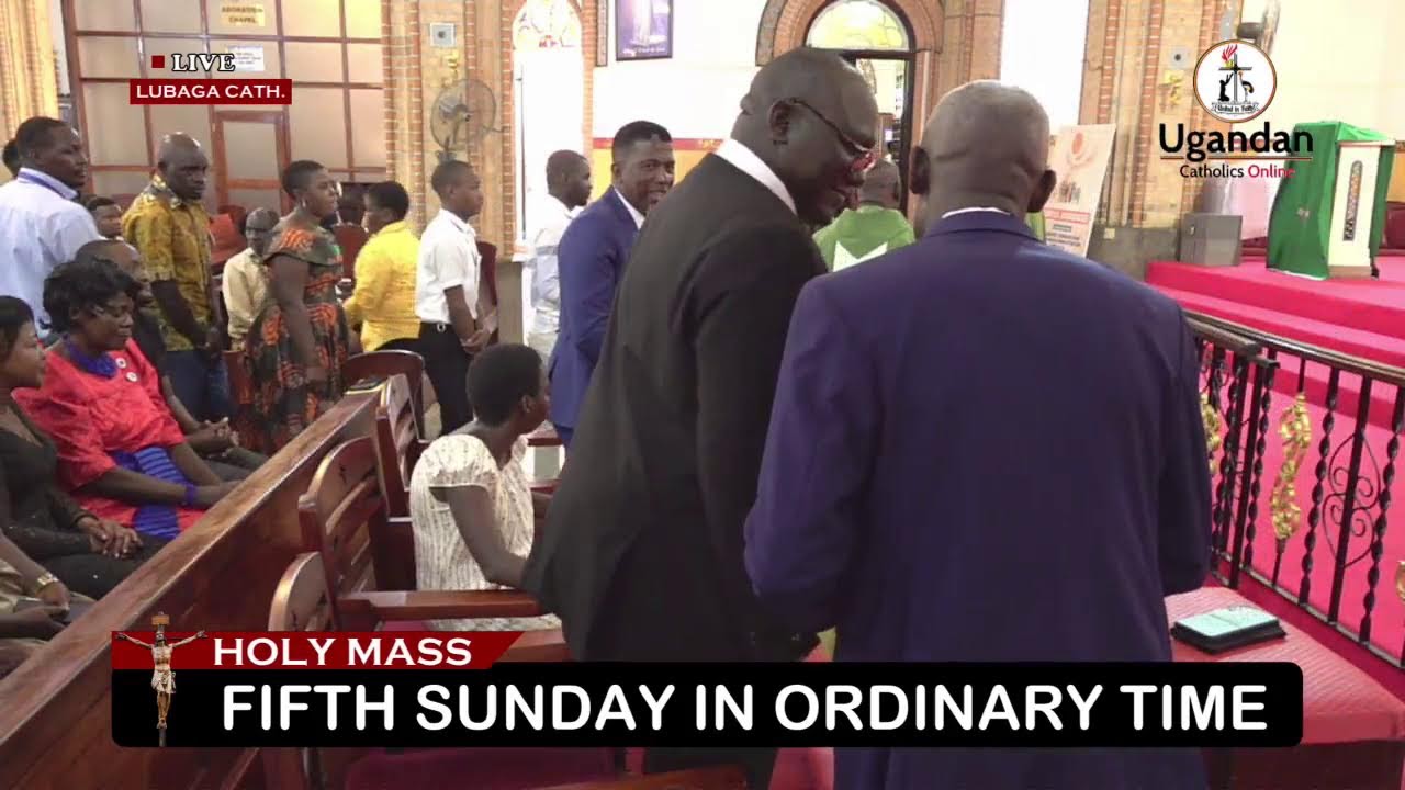 HOLY MASS:Fifth Sunday in Ordinary Time |8th-February-2026