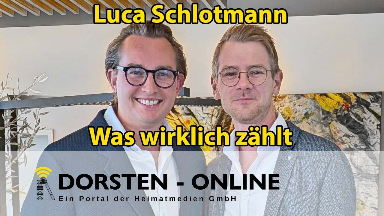 Luca Schlotmann: Was wirklich z&auml;hlt