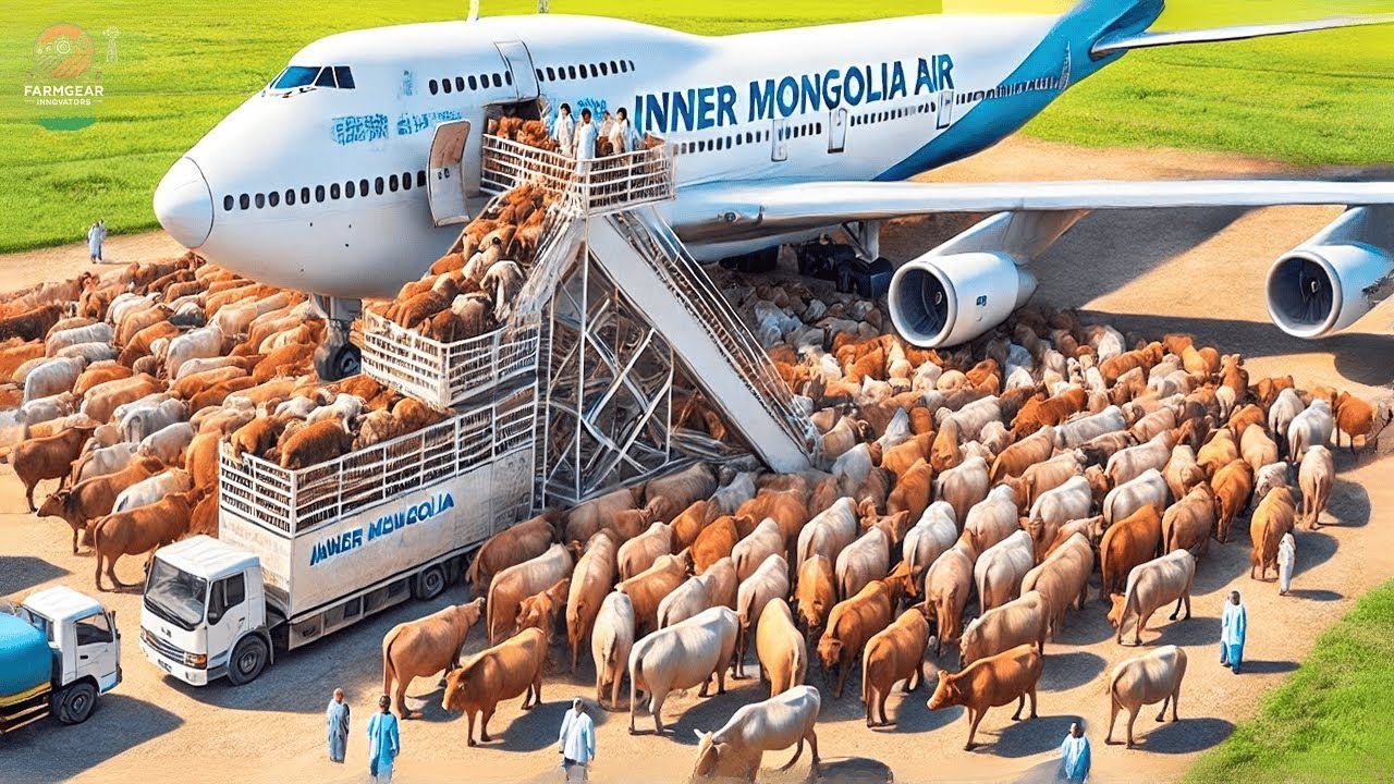 American Farmers SECRETLY Transporting Millions of LIVESTOCK Every Year | Agricultural Technology