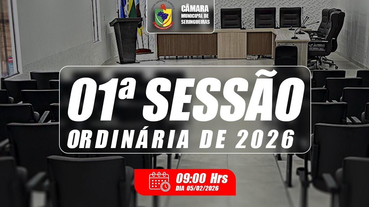 1ª SESSÃO ORDINÁRIA 2026