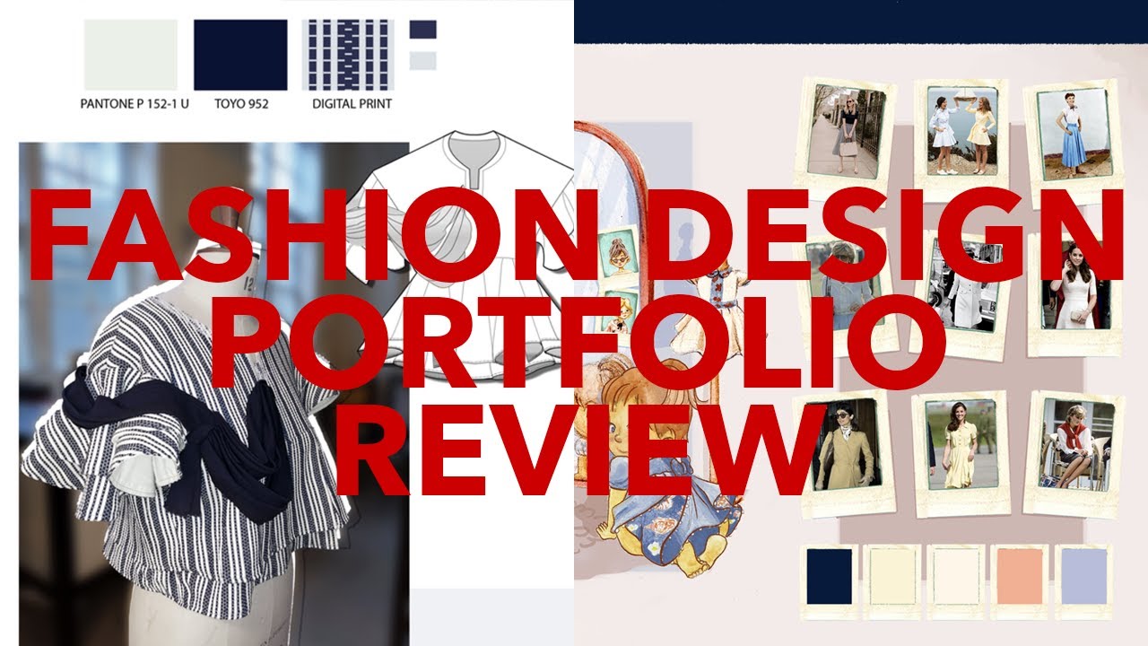 Fashion Design Critique: 2 Portfolios (Womenswear + Childrenswear)