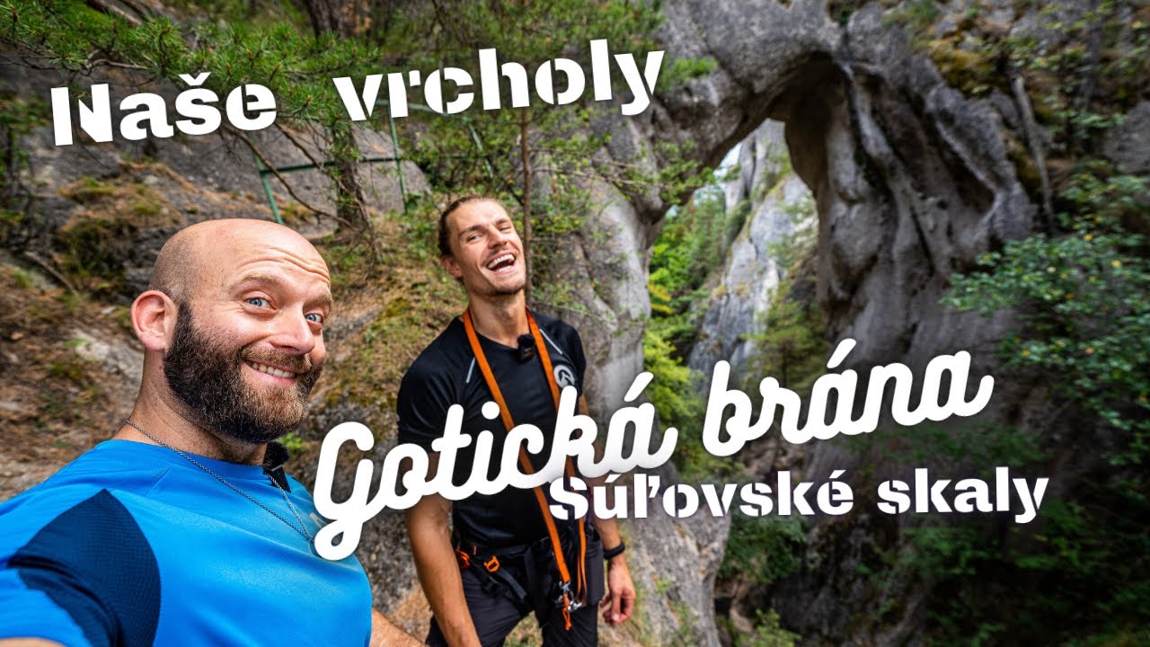 Súľovské skaly - Gotická brána, jedinečná klenba slovenských hôr.