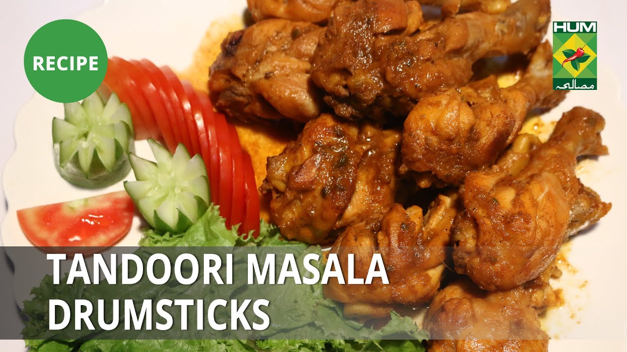 Tandoori Masala Drumsticks Recipe| Lazzat | Samina Jalil | Fast Food