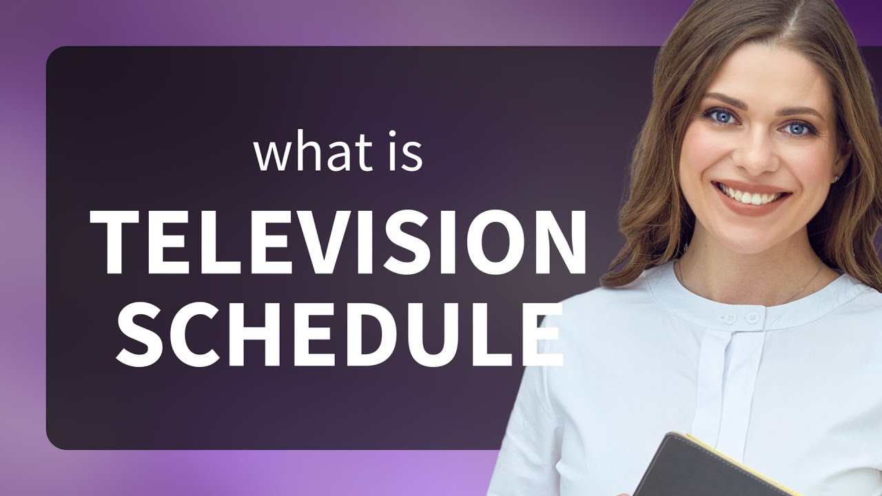 Unlocking the TV Guide: Understanding Television Schedules