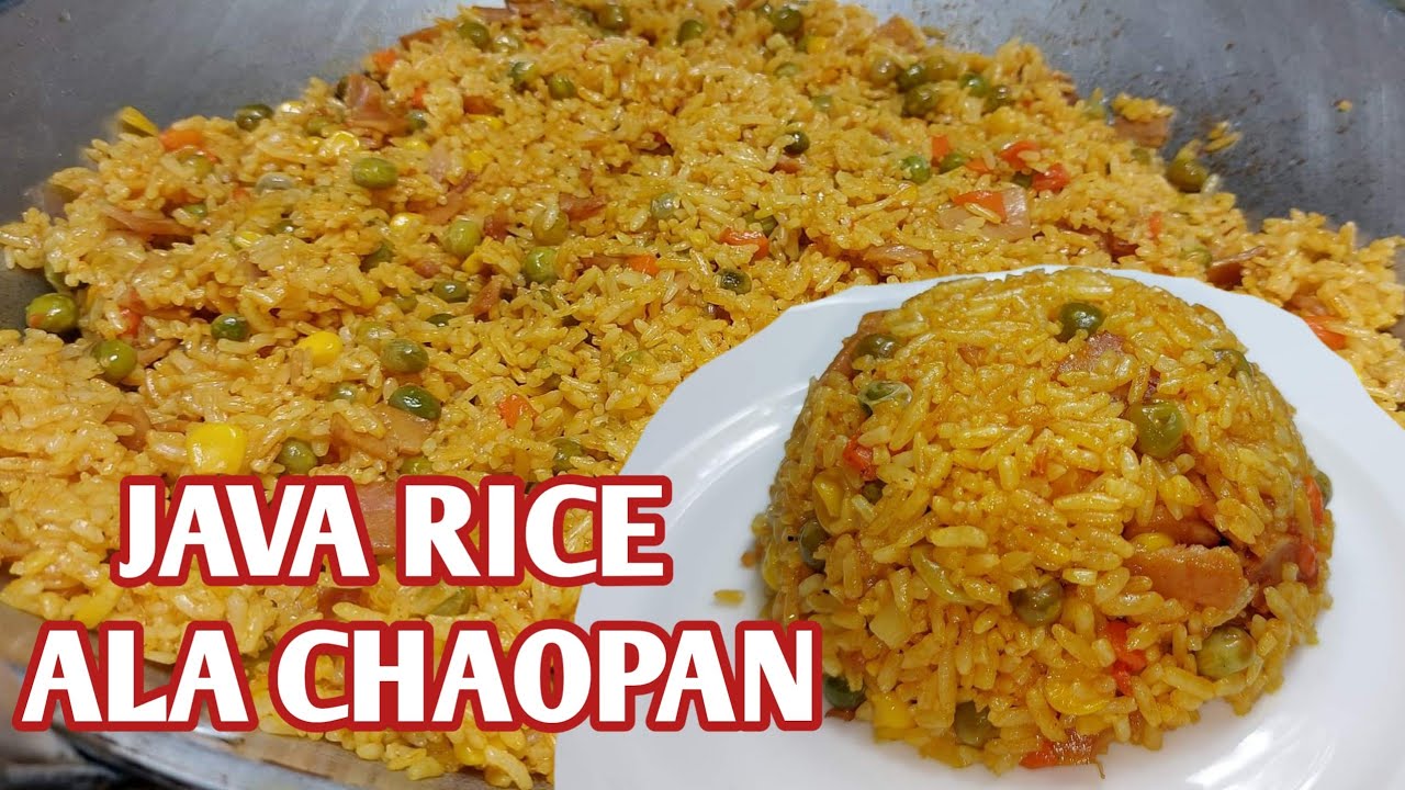 JAVA RICE PINOY RECIPE/PANLASANG PINOY/RICE RECIPE