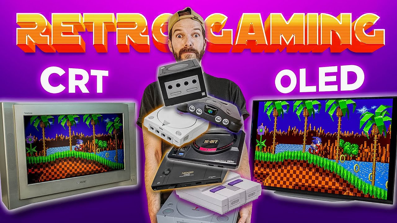 RETRO GAMING & TV OLED ! Mes vieilles consoles sur SONY A90K 42’’ : Le cathodique Next Gen ?