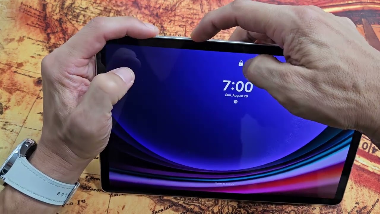 Galaxy Tab S9/S9+S9 Ultra: как принудительно перезагрузить (не получается перезагрузить?)