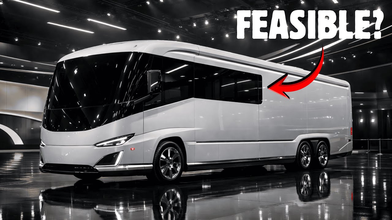 Future Motorhome Concept: Built Like an Aircraft to Stop Leaks (Feasible?)