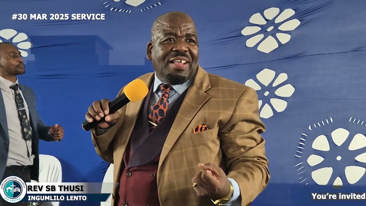 Rev SB Thusi // Ingumlilo Lento Ivalelwe Ngaphakathi kwami