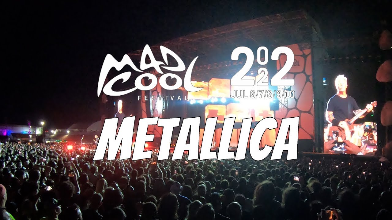 METALLICA live in MADRID 06 Jul 2022 MADCOOL FESTIVAL (FULL CONCERT)