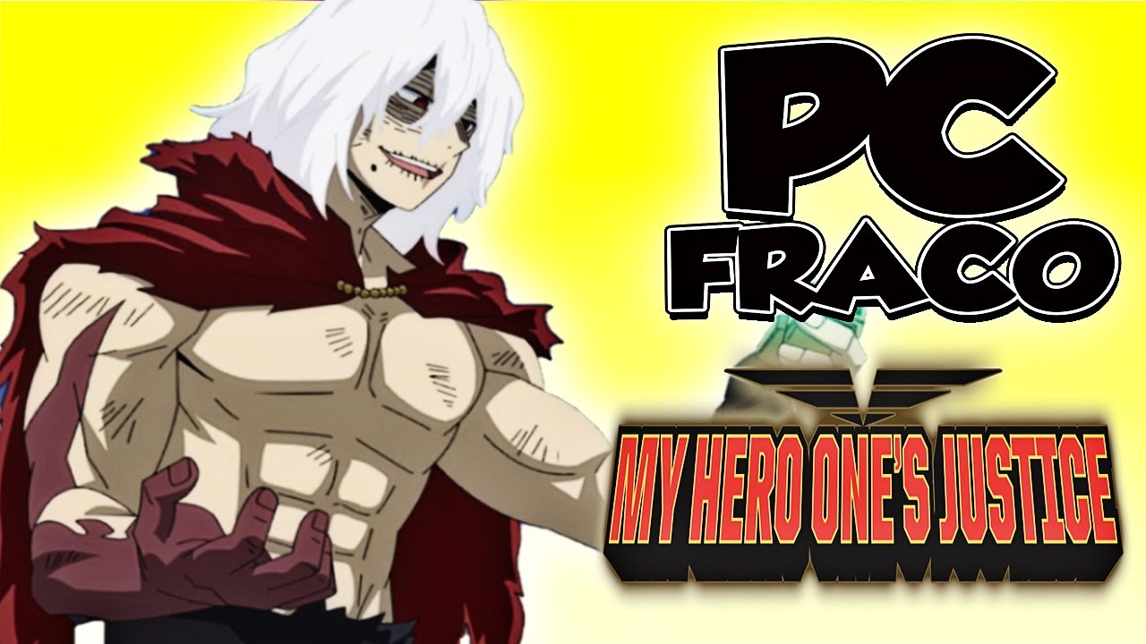 MELHOR GAME DE BOKU NO HERO PARA PC FRACO My Hero One's Justice SO JOGUEI COM VILÃO