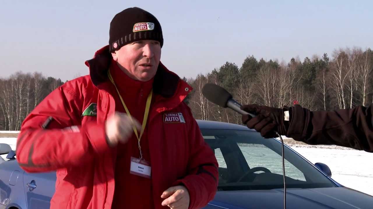 Jak bezpiecznie jeździć w zimie - porady Szkoła Auto