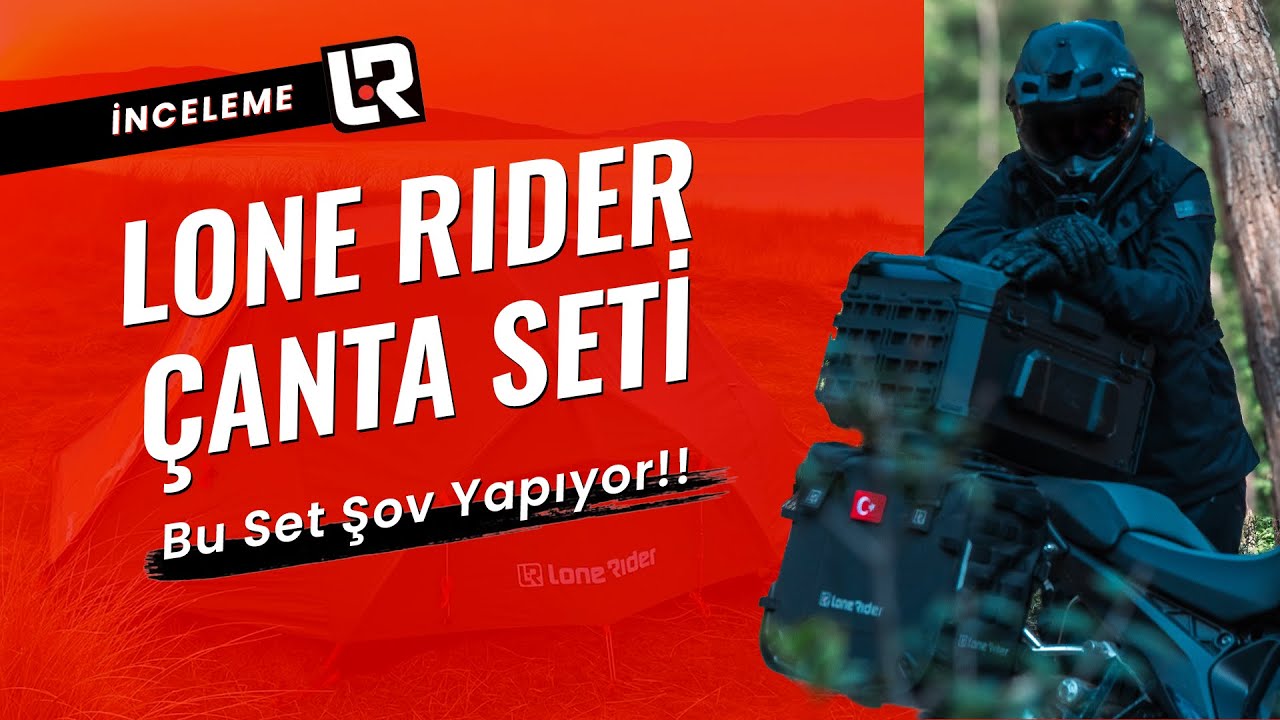 Etkileyici Çanta Seti. Lone Rider Topcase ve Yan Çanta Detaylı İnceleme BMW R1300GS