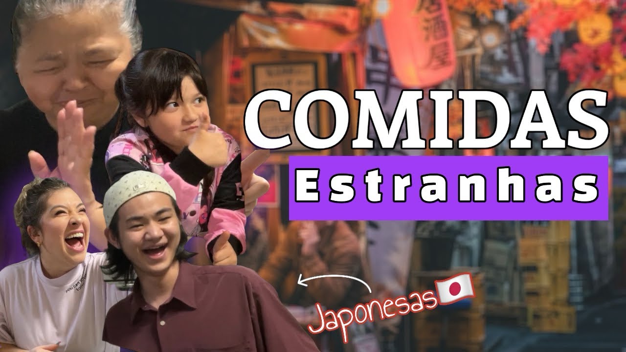 COMIDAS ESTRANHAS JAPONESAS 🇯🇵🫘
