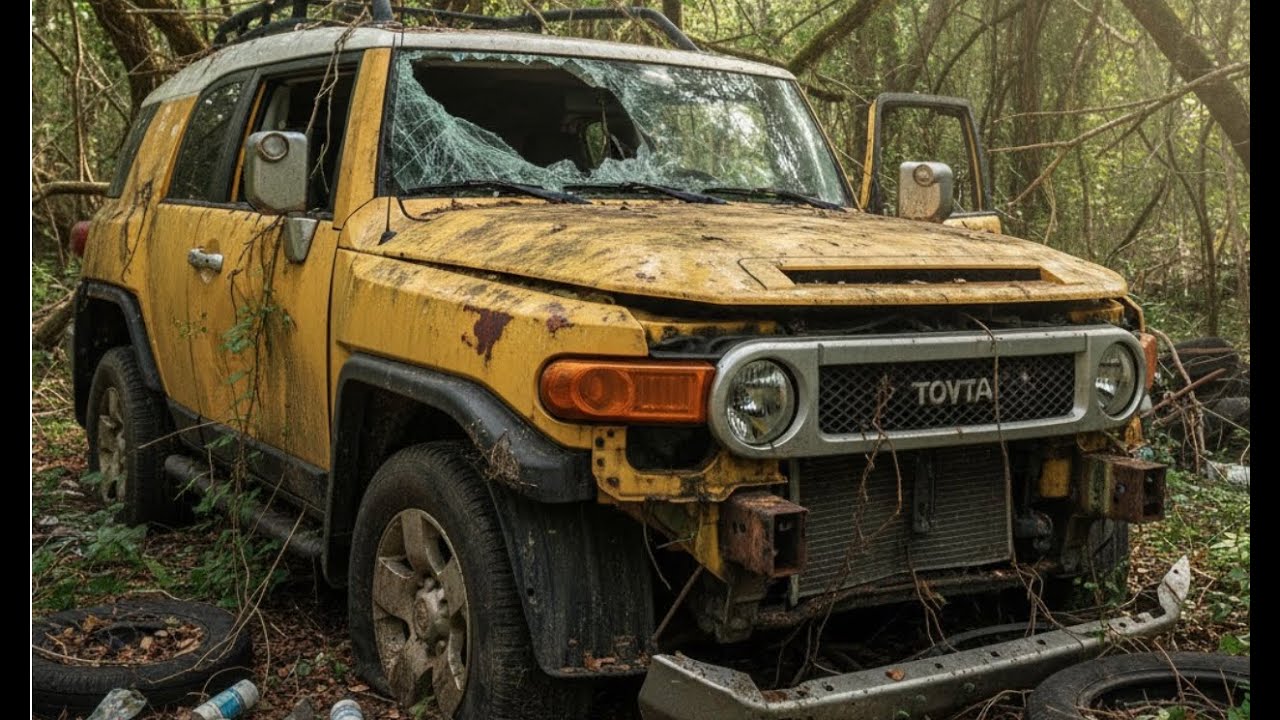 Full Restoration of Toyota FJ Cruiser 2010 – Reborn Legend of the Trails