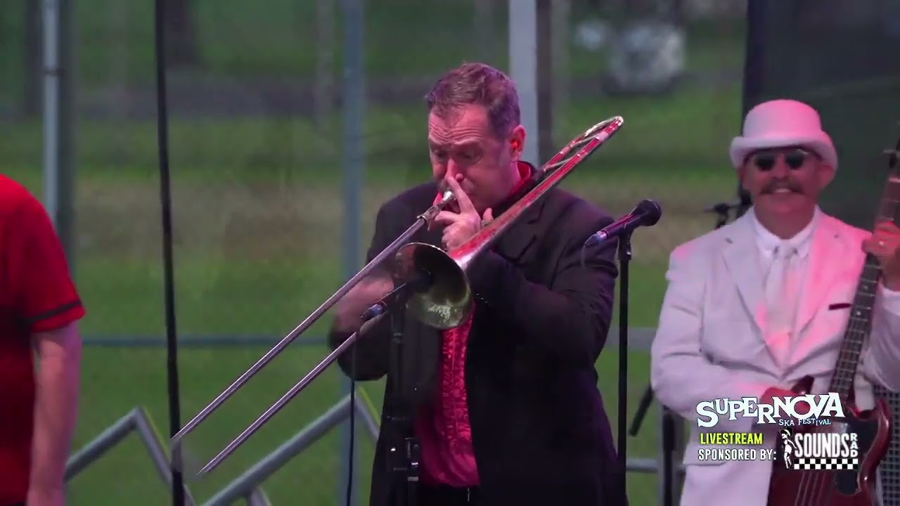 The Slackers performing Have the Time at the 2021 Supernova Ska Festival