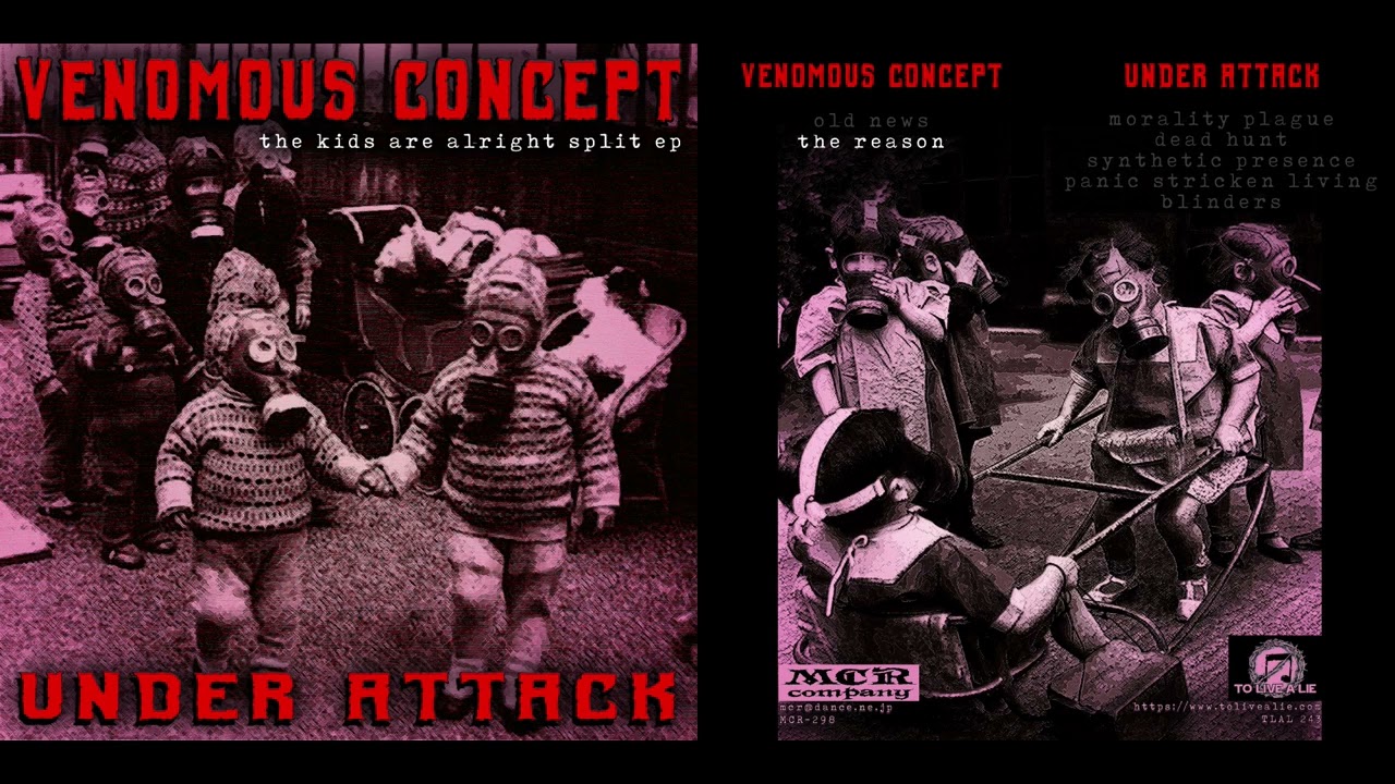 Venomous Concept / Under Attack - split 7