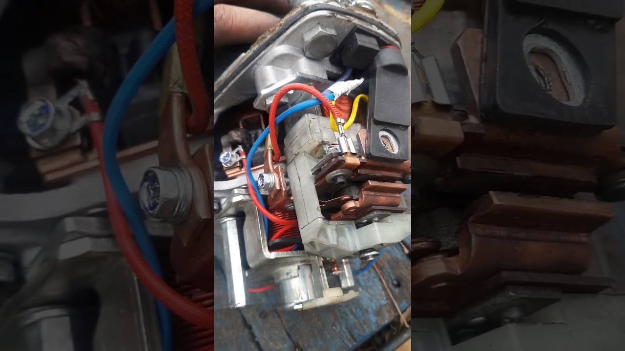 Tatra8x8 new self starter wiring detail and connection ke bare me
