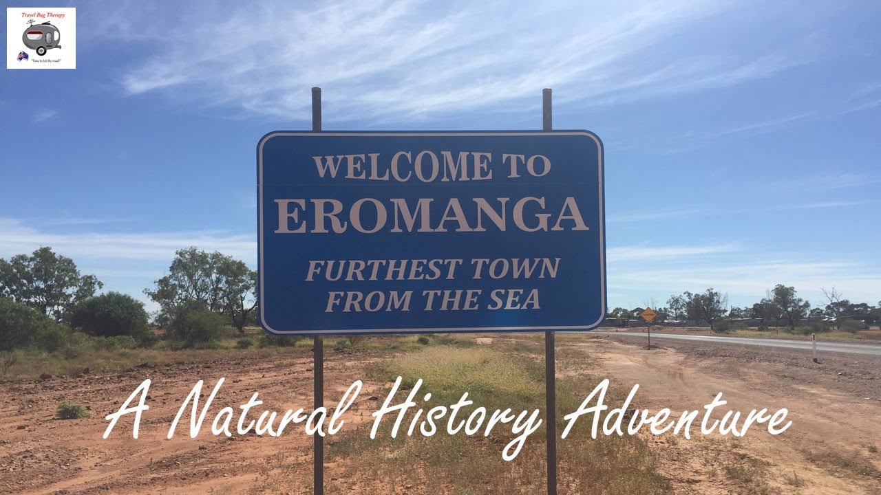EROMANGA : Australia's furthest town from the sea & home to Australia's largest dinosaur!