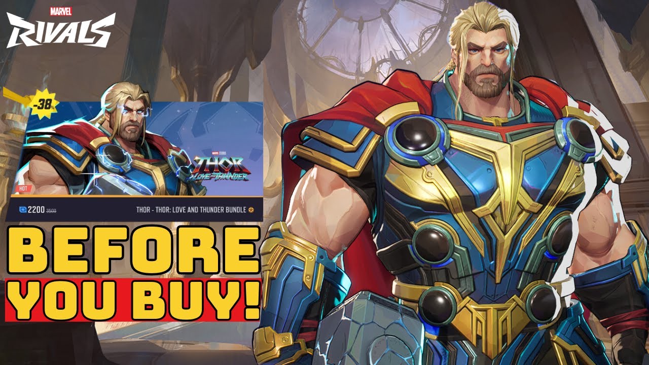THOR: LOVE AND THUNDER SKIN BUNDLE SHOWCASE | Before You Buy - Marvel Rivals