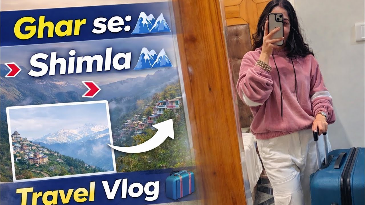 Home To Shimla Journey ✨ | Manali Trip Vlog | First Day @deepikayaduvanshivlogs