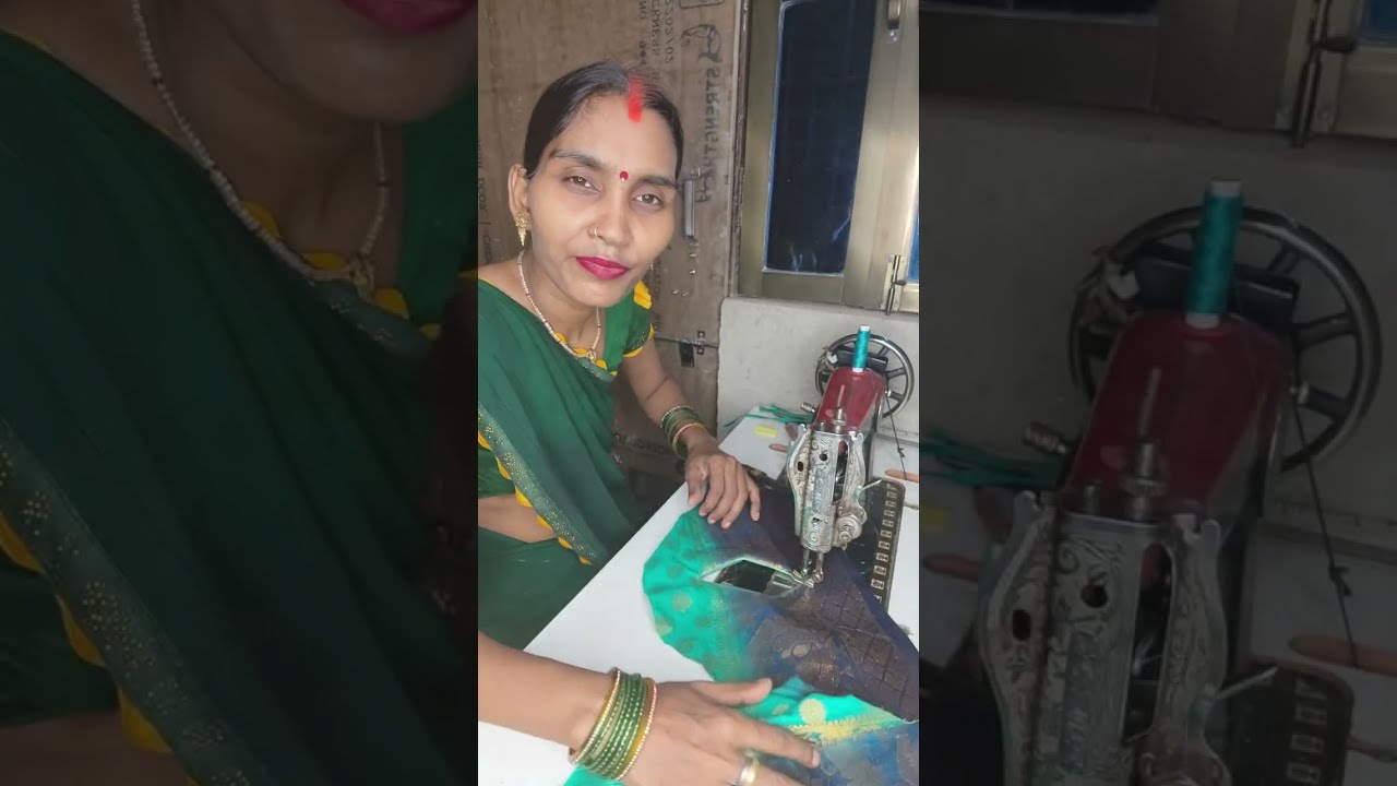 Simple Sleeve Cutting and Stitching | Easy Blouse Fitting Tutorial (Live)