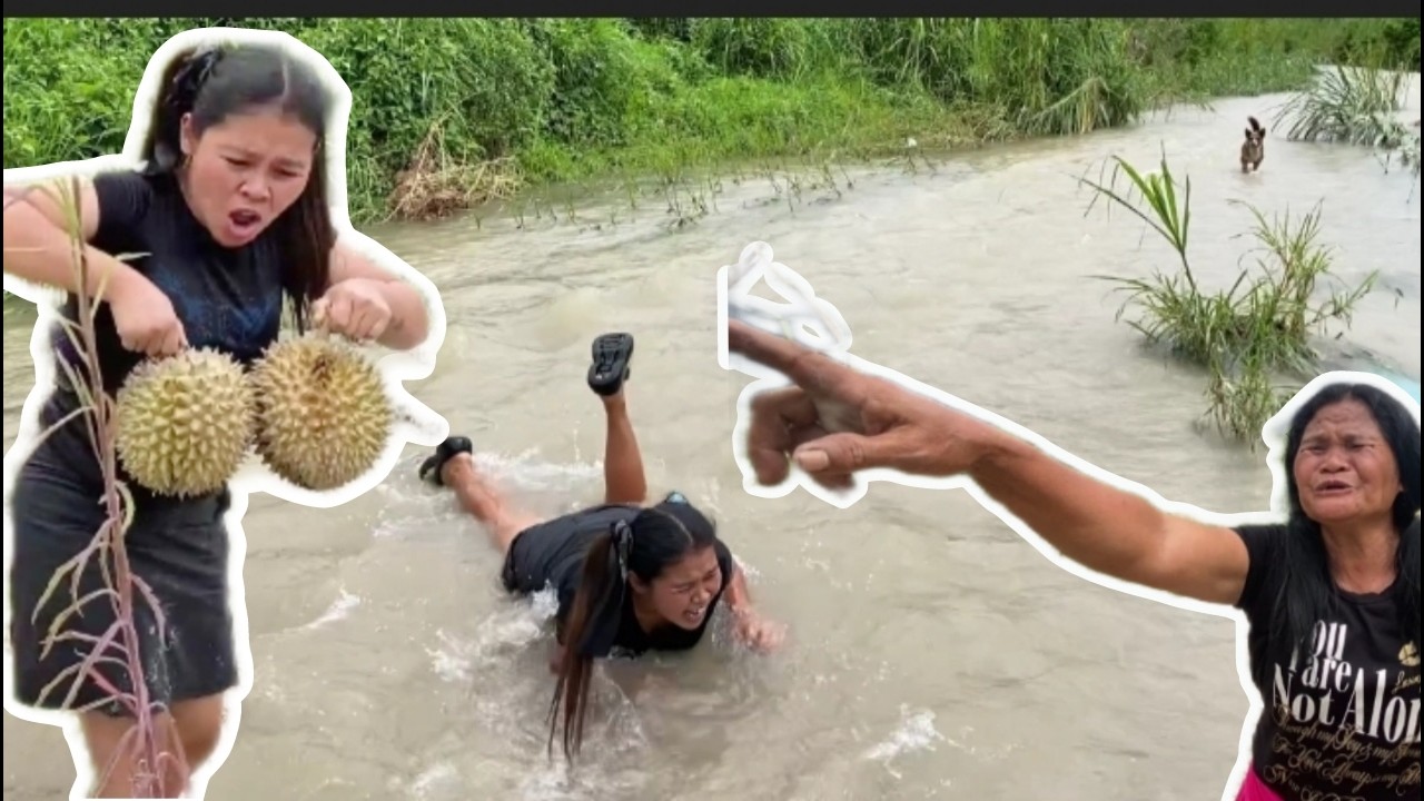 Nanguha Si Kiray ug Durian  Gi kuha ni Susan 