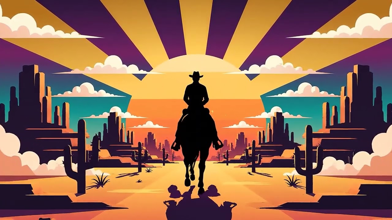 Ride On | A Lone Rider Into the Sunset | Western Music
