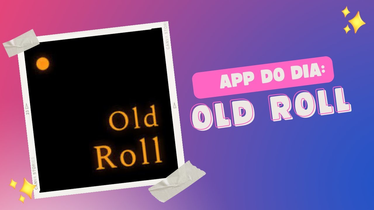 App do dia: OldRoll