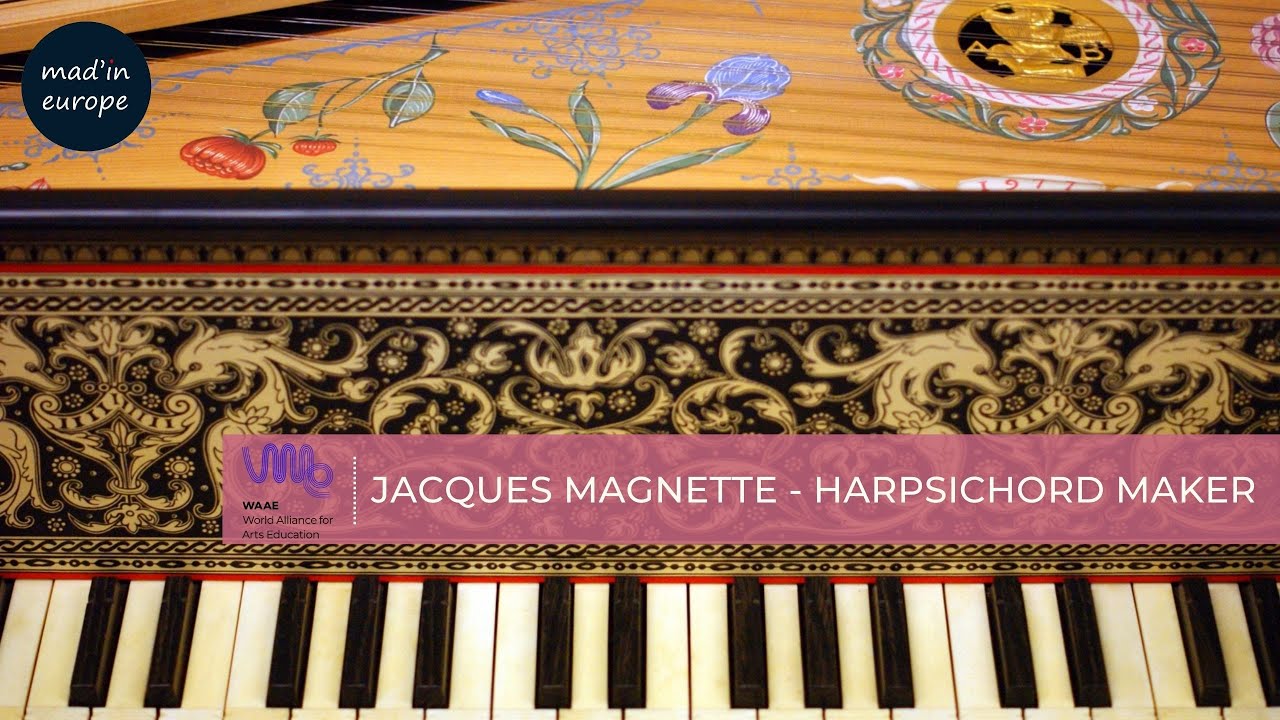 Transmission is future. Jacques Magnette harpsichird maker - Fabricant et restorateur de clavecins