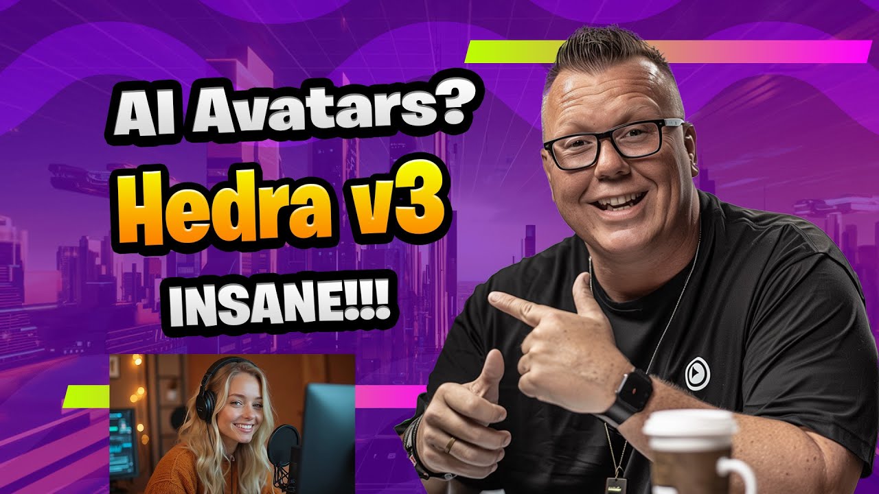 Make Hyper-Real Avatars from a Photo?! Hedra v3 Explained
