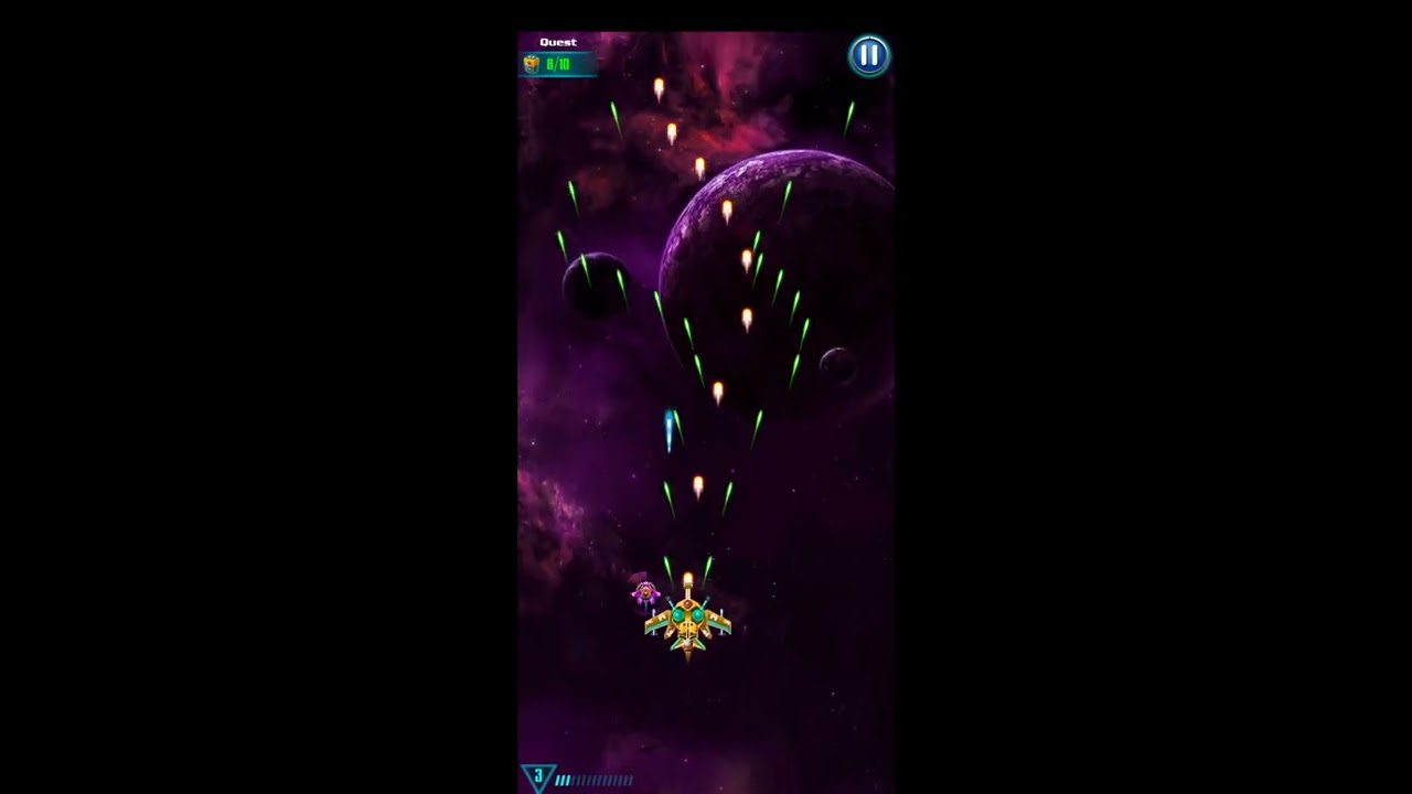 Galaxy Attack Alien Shooter Daily Challenges Mode  Crystal Cave