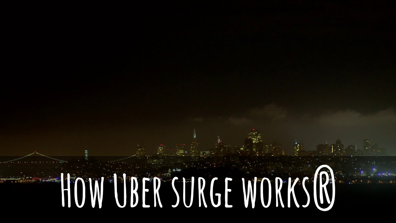 How Uber surge works