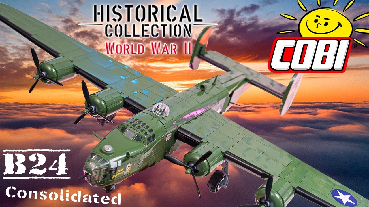 CONSOLIDATED B-24D LIBERATOR Un Avion Bombardier en briques de COBI