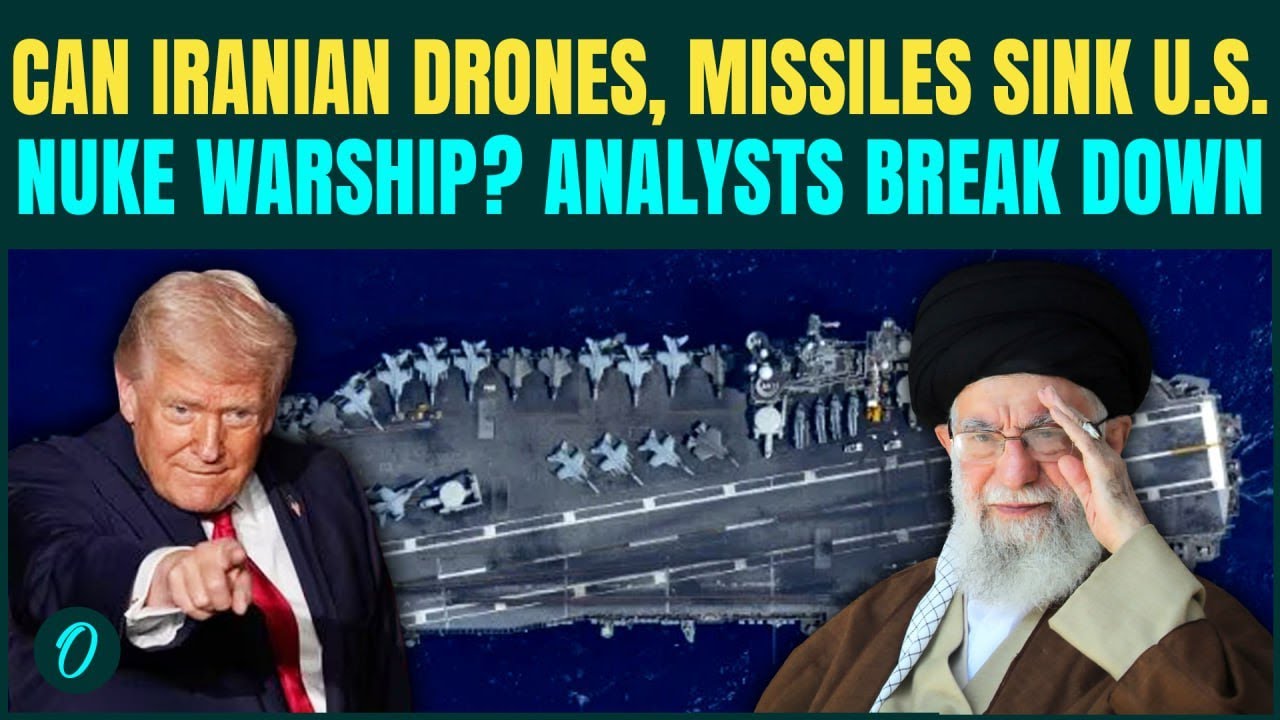 Iranian Missiles, Drones to SINK Trump’s USS Abraham Lincoln? Iran’s Drone In Action | Trump FURIOUS