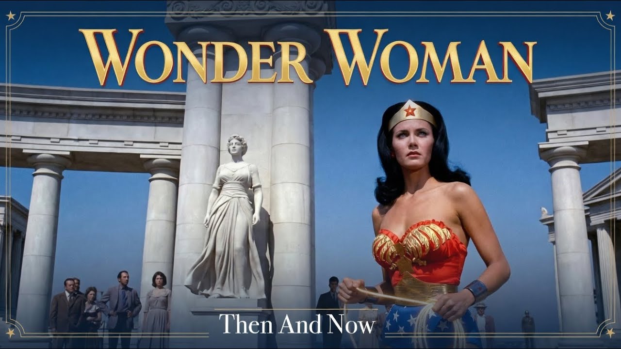 Wonder Woman Cast THEN and NOW(1975-2026)