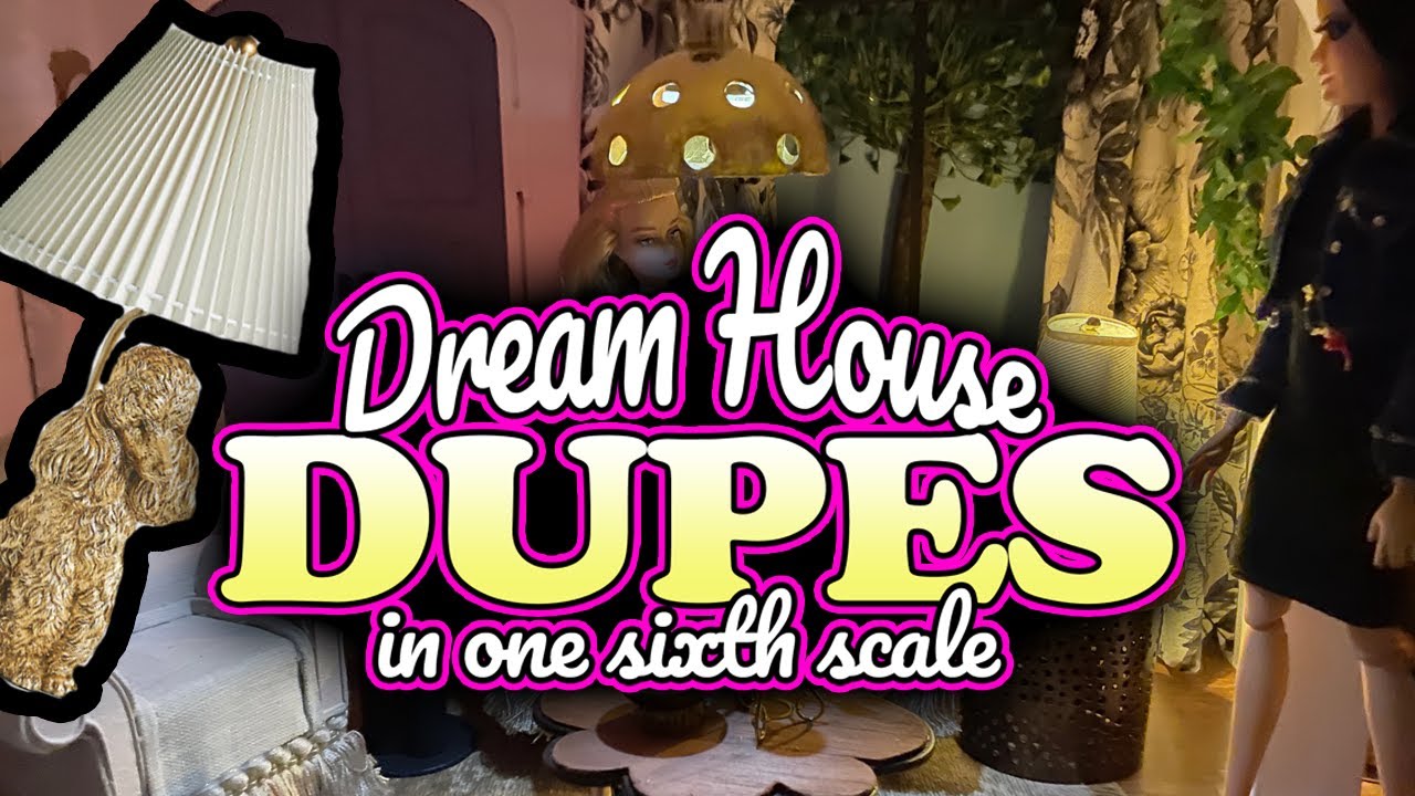 Копии декора для куклы Барби «Дримхаус» в масштабе 1:6