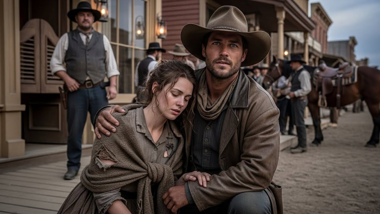 She Was Beaten And Thrown Into The Street, A Cowboy Picked Her Up And Said "You're Safe Now"