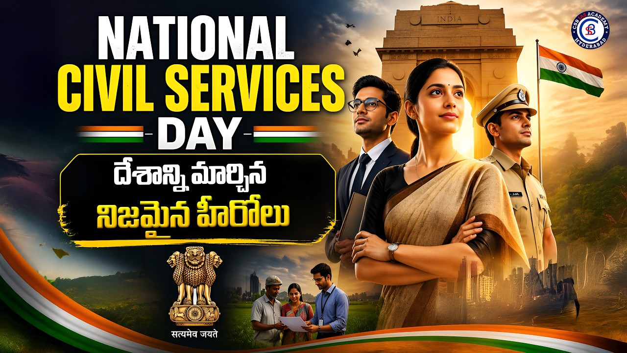 NATIONAL CIVIL SERVICES DAY దేశాన్ని మార్చిన నిజమైన హీరోలు #NationalCivilServicesDay #TrueHeroes