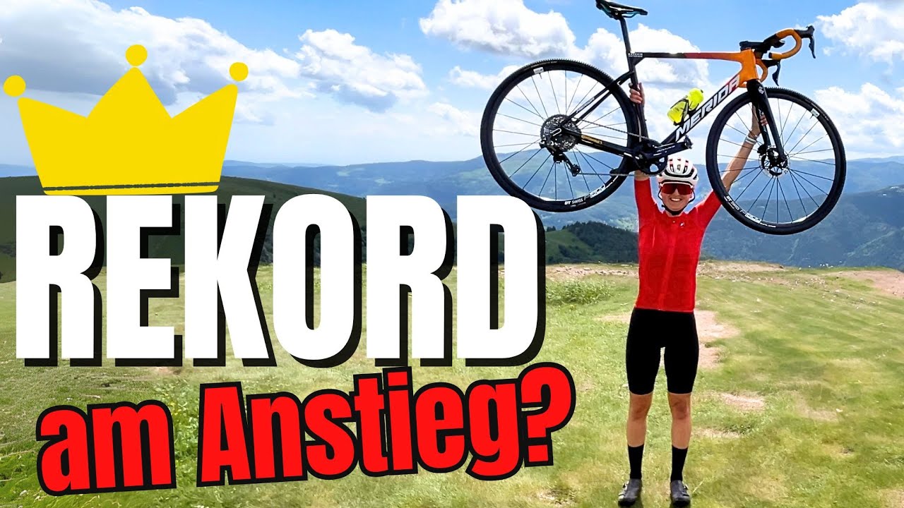 Schaffe ich mit dem Rennrad die Bestzeit am Anstieg? 900 hm am Stück in den Vogesen! #radsport