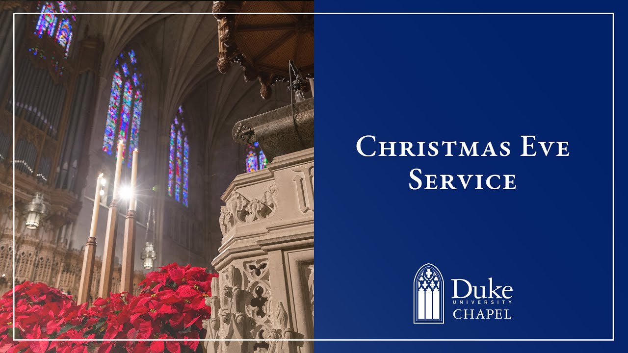 Christmas Eve Service 5:00 P.M. - 12/24/25 - Dean Luke A. Powery