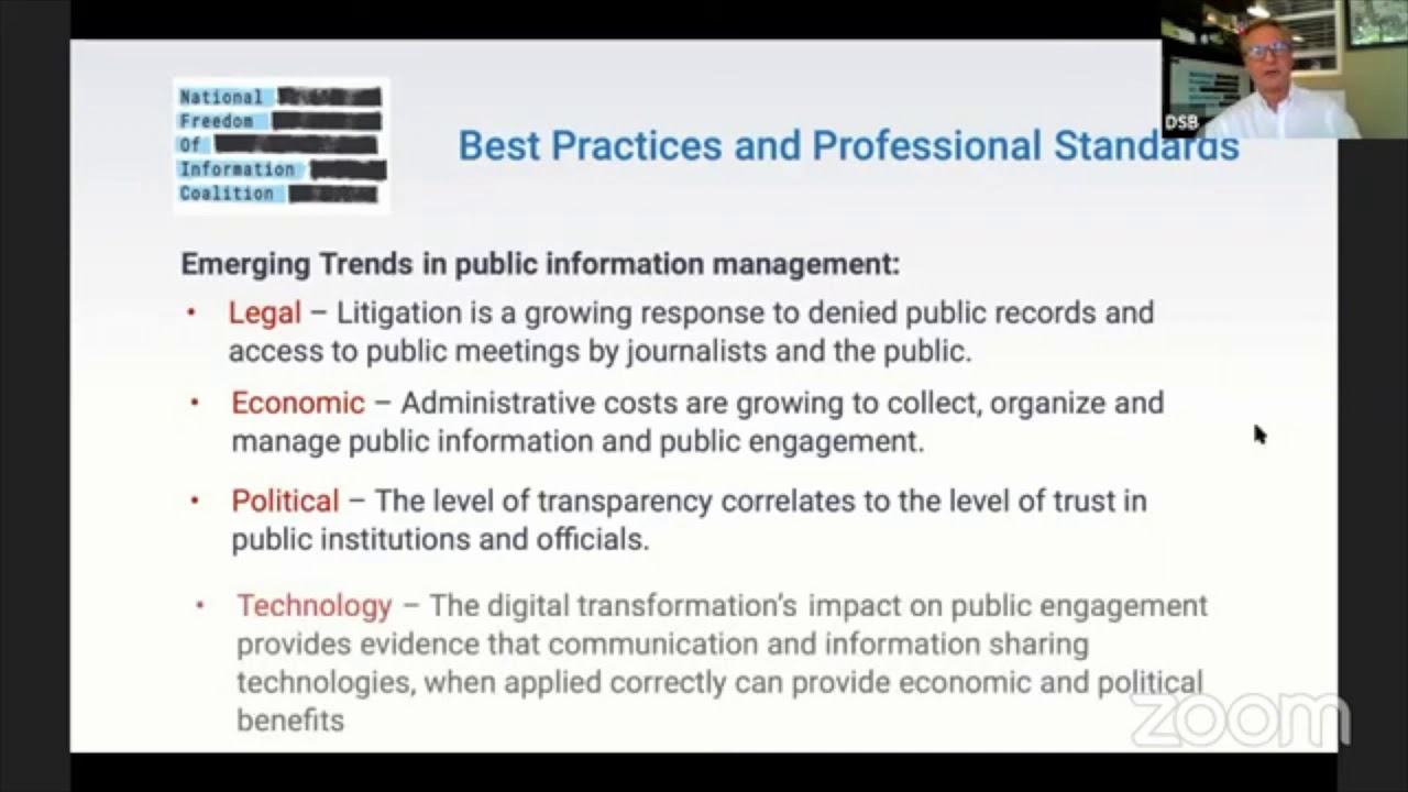 Clip: Dan Bevarly of National Freedom of Information Coalition