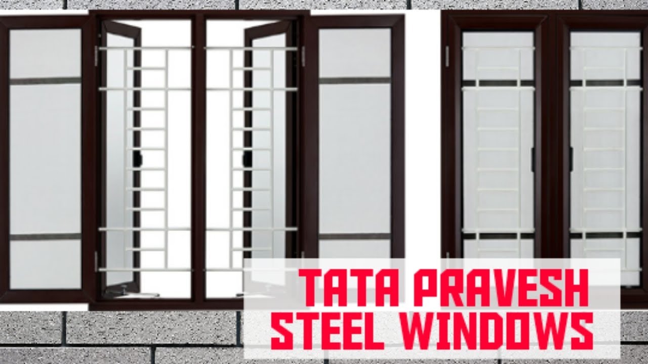 TATA PRAVESH Steel Windows(woodn finish)