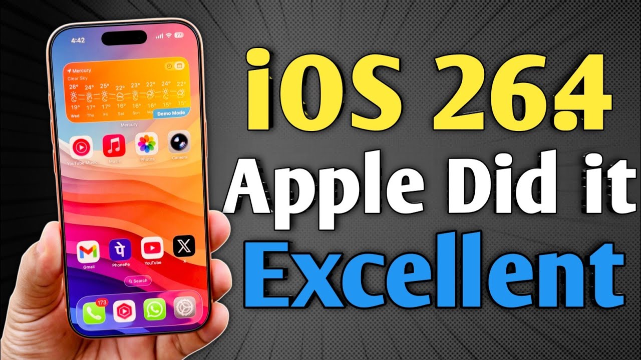 iOS 26.4 - Apple Did it Again