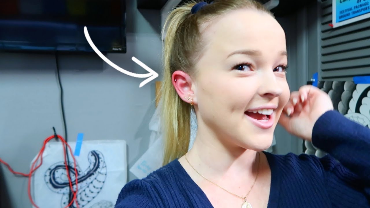 Getting My Cartilage Pierced! Best Friends Get Piercings Together!