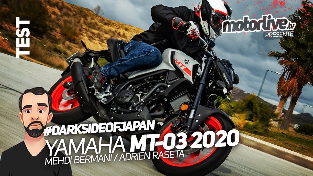 YAMAHA MT-03 2020 : VITAMIN&Eacute;E ! | TEST MOTORLIVE