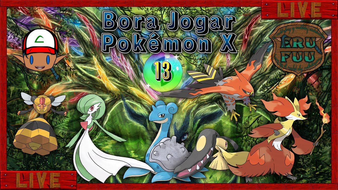 Primeira Live de Pokémon X  do ano!  Parte-13