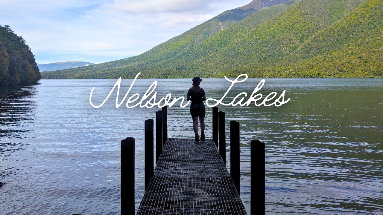 Hiking to a GORGEOUS waterfall in Nelson Lakes National Park (chill New Zealand vlog)